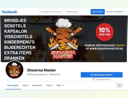 Shoarma Master – social media banner