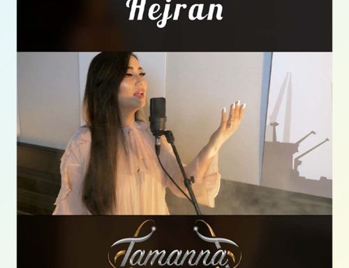 Tamanna Tabesh – Hejran single cover ontwerp