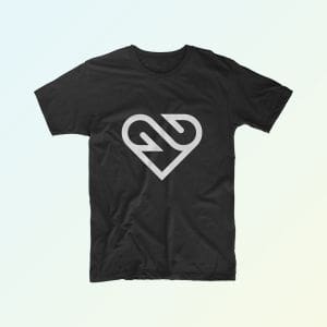 V.-Double-G.-Drones-logo-icon-wit-T-shirt-zwart